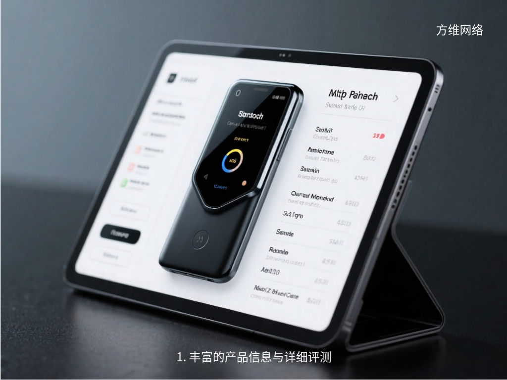 1. 豐富的產(chǎn)品信息與詳細(xì)評測