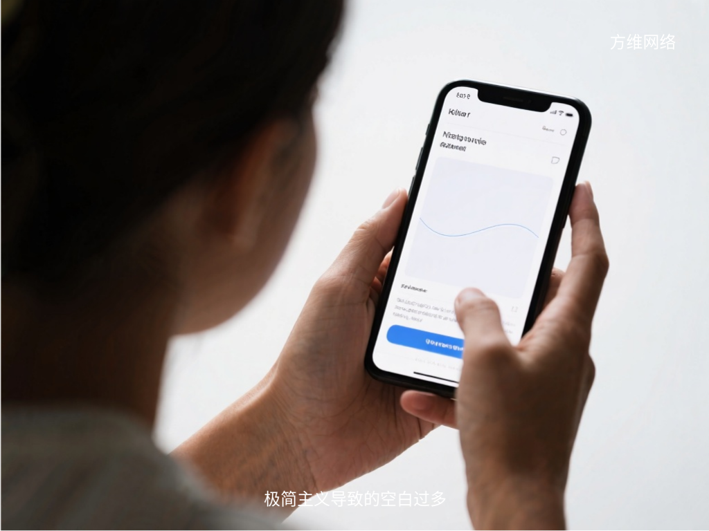 極簡主義導致的空白過多