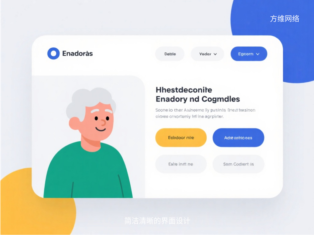 簡潔清晰的界面設(shè)計