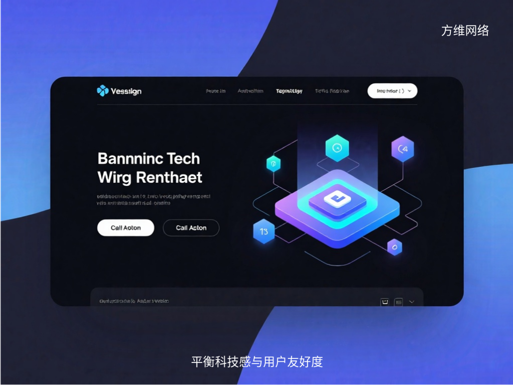 平衡科技感與用戶友好度