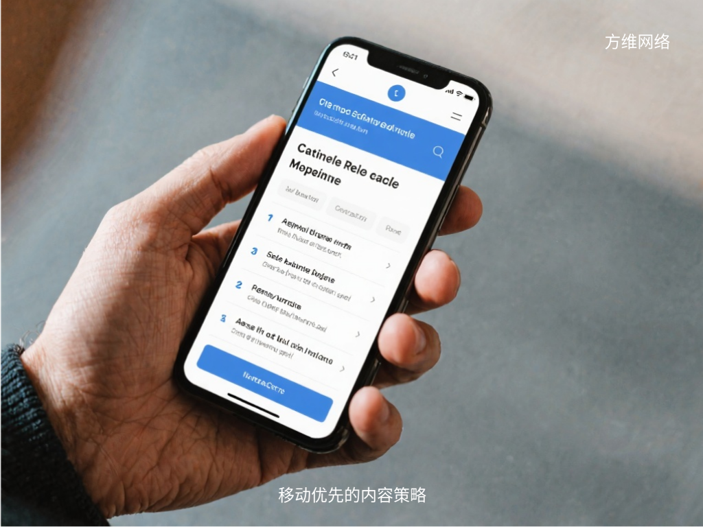 移動優(yōu)先的內(nèi)容策略