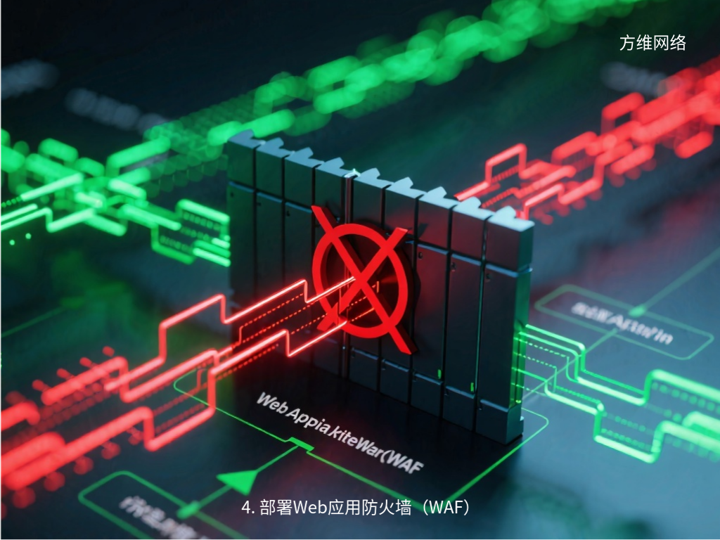 4. 部署Web應(yīng)用防火墻(WAF)