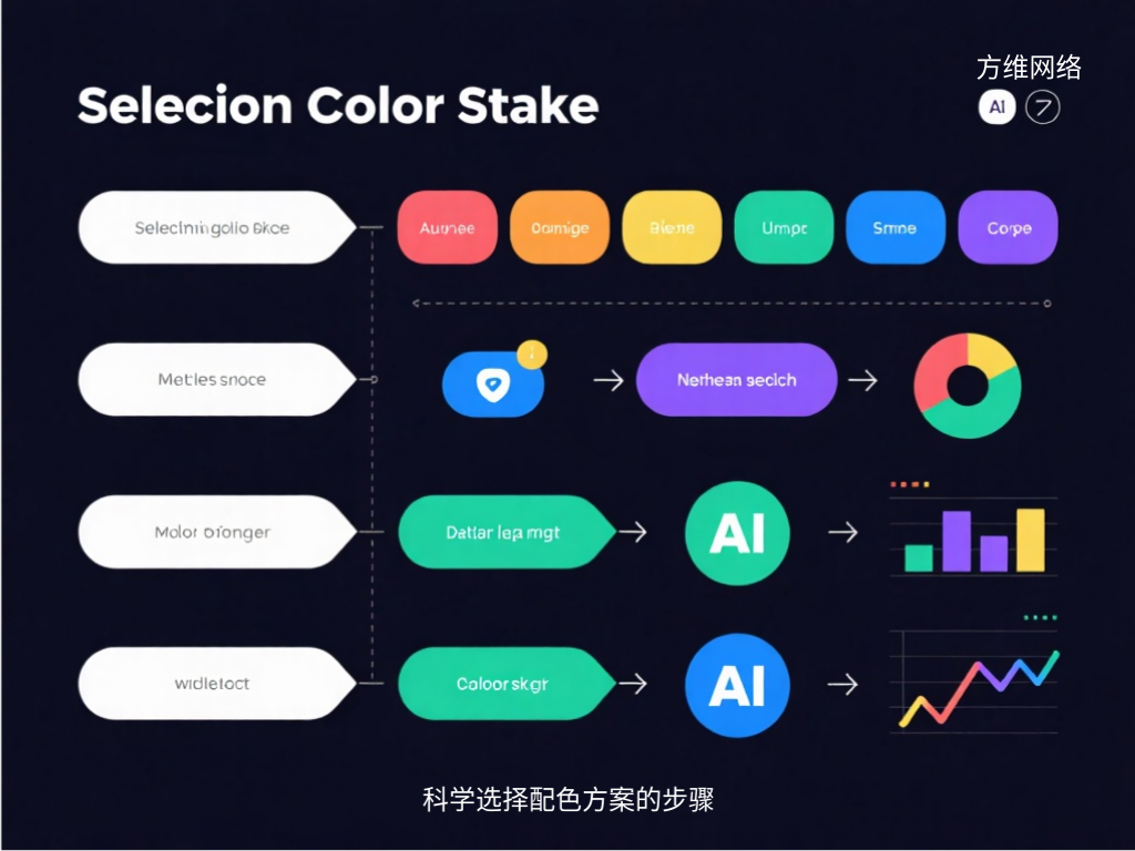 科學(xué)選擇配色方案的步驟