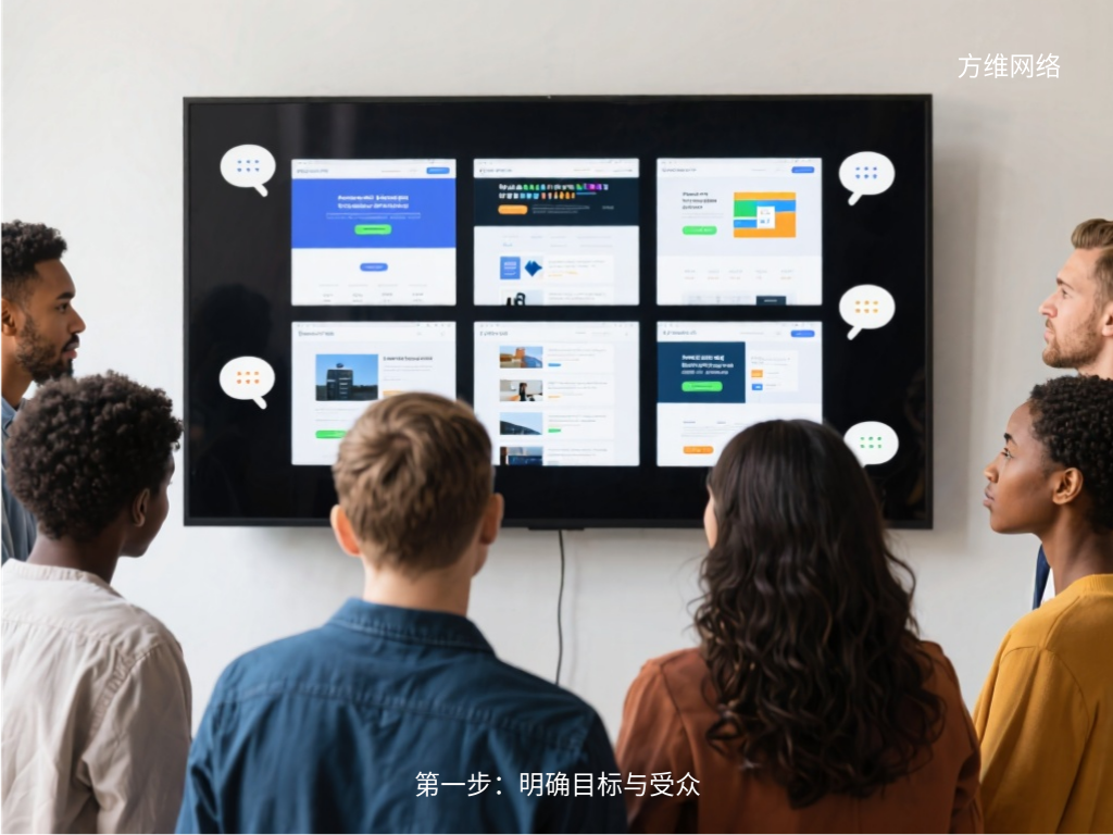 第一步：明確目標(biāo)與受眾