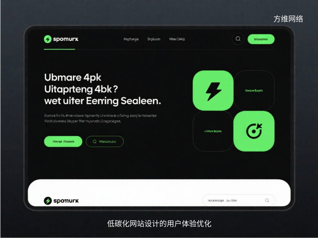 低碳化網(wǎng)站設計的用戶體驗優(yōu)化