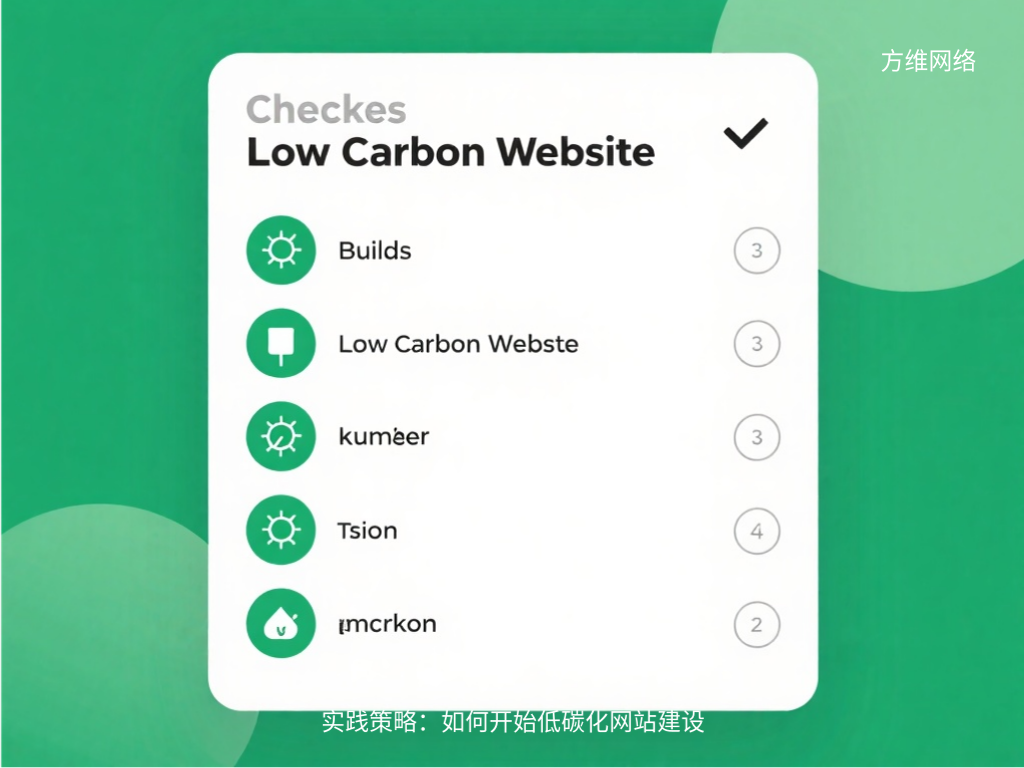 實踐策略:如何開始低碳化網(wǎng)站建設