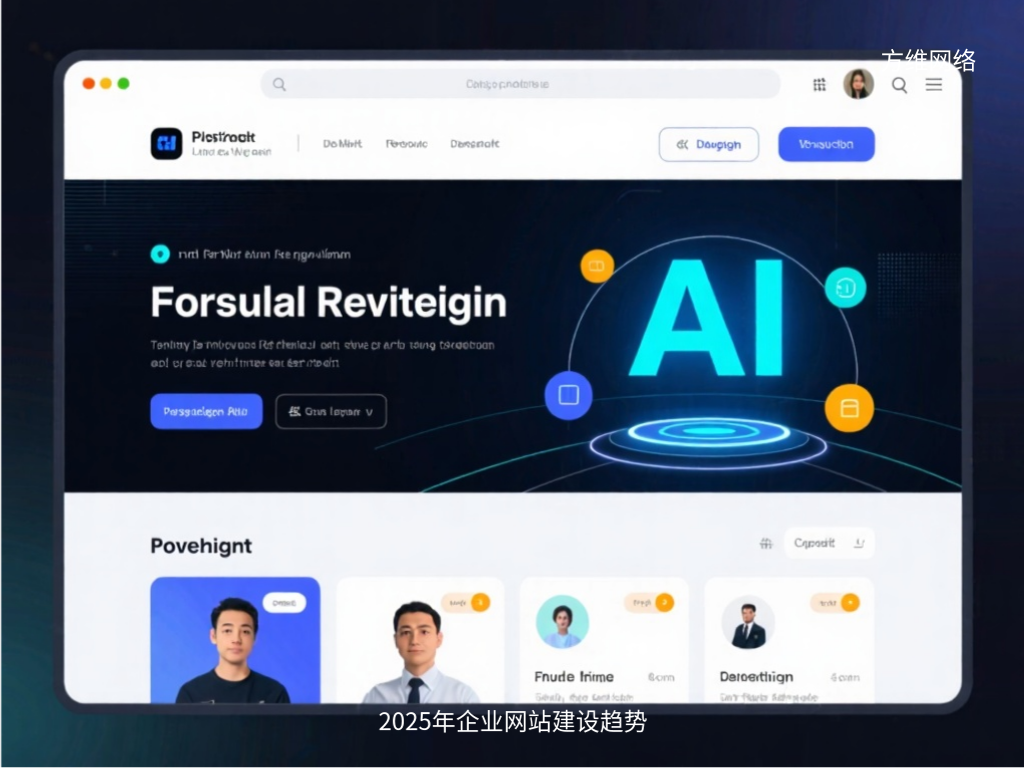 2025年企業(yè)網(wǎng)站建設(shè)趨勢(shì)